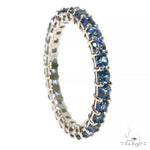 Sky Blue Sapphire Eternity Ring 67400 - Image 3