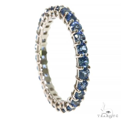 Sky Blue Sapphire Eternity Ring 67400 - Image 3