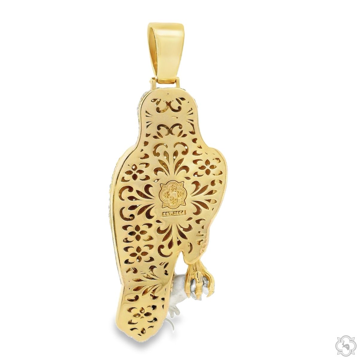 Sky Killer Hawk Diamond Pendant 70695 | TraxNYC