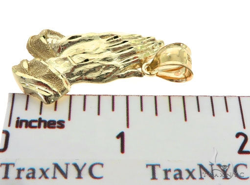 Golden Prayer Pendant 1 in 10K Gold, photo 7 of 8