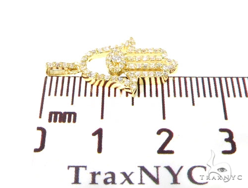 18K Gold Small Hamsa Pendant, photo 8 of 8