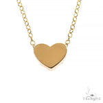 Small Heart Diamond Pendant 68748 - Image 3