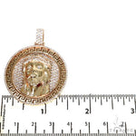 Small Jesus Diamond Pendant 67709 - Image 5