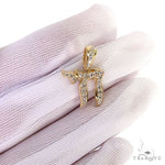 Small Jewish Chai Diamond Pendant 68738 - Image 7
