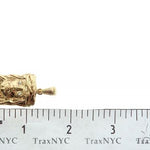 Small Solid 10K Gold Jesus Pendant 56770 - Image 8