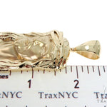 Solid 14K Gold Jesus Pendant 45363 - Image 6