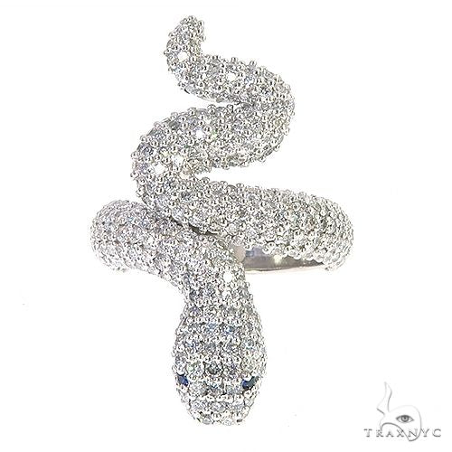 Snake Diamond Ring 67209 - Image 1
