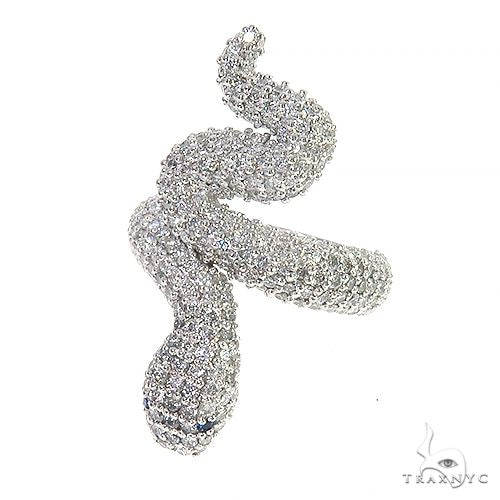 Snake Diamond Ring 67209 - Image 4