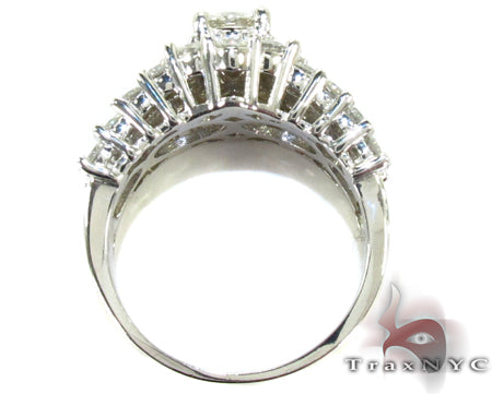 Snow Queen Diamond Wedding Ring Set 27166 - Image 10