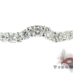 Snow Queen Diamond Wedding Ring Set 27166 - Image 7