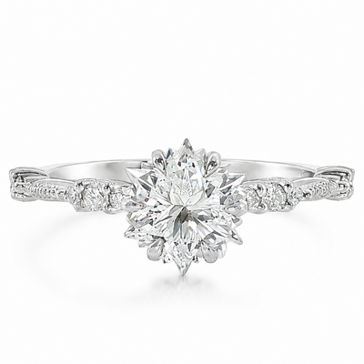 Snow Angel Engagement Ring 71486