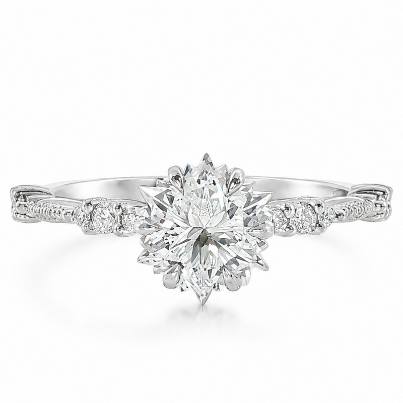 Snow Angel Engagement Ring 71486