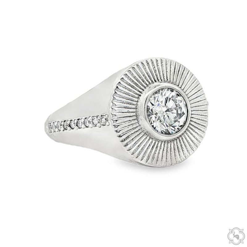 Solar Diamond Ring 70891 - Image 2