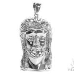 Solid 14K Gold Jesus Pendant 45405 - Image 1