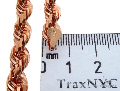 14K Gold rope chain, 7 mm, photo 6 of 6