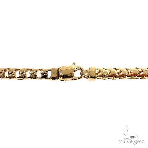 18K Gold franco chain, 5 mm, photo 4 of 6