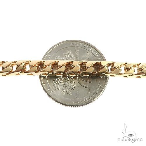 18K Gold franco chain, 5 mm, photo 5 of 6