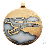 Solid Gold Custom Made Bitcoin Pendant Crypto Cryptocurrency Blockchain 64513 - Image 3