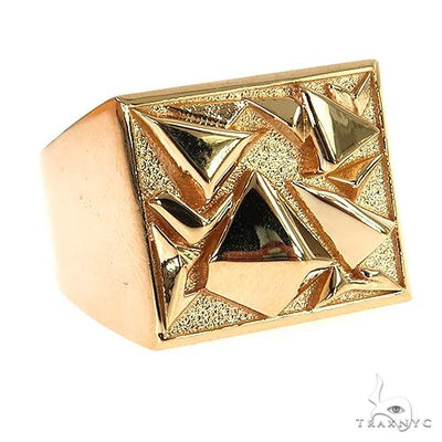 Solid Gold Men's Ring 68806 - Image 1