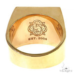 Solid Gold Men's Ring 68806 - Image 4