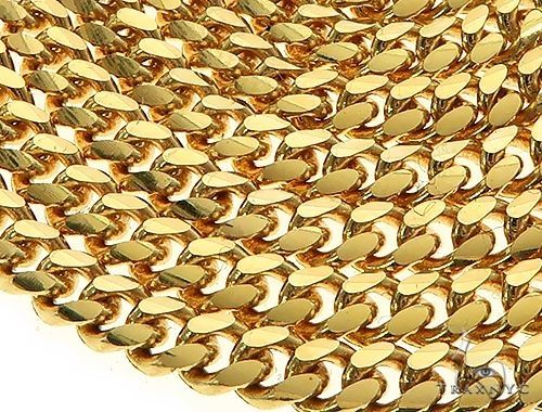 Solid Miami Cuban Link Chain 10K Yellow Gold 22 Inches 2.6mm   67100 - Image 4