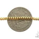 Solid Miami Cuban Link Chain 10K Yellow Gold 22 Inches 2.6mm   67100 - Image 5