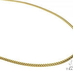 Solid Miami Cuban Link Chain 10K Yellow Gold 26 Inches 2.6mm   67102 - Image 1