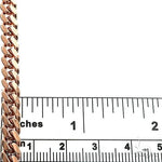 14K Rose Gold Solid Miami Cuban Link  Chain 24 Inches 6mm   67155 - Image 5