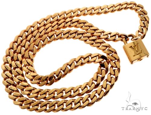 22K Gold miami cuban chain, 7.7 mm, photo 4 of 7