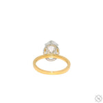 Solis 4ct Oval Engagement Ring 70593 - Image 4