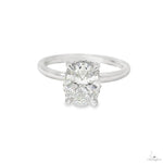Solitaire Oval Diamond Engagement Ring (M) 70112 - Image 1