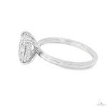 Solitaire Oval Diamond Engagement Ring (M) 70112 - Image 4