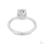 Solitaire Oval Diamond Engagement Ring (M) 70112 - Image 5