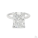 Solitaire Radiant Diamond Engagement Ring (L) 70117 - Image 1