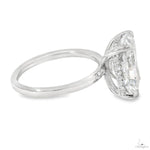 Solitaire Radiant Diamond Engagement Ring (L) 70117 - Image 4