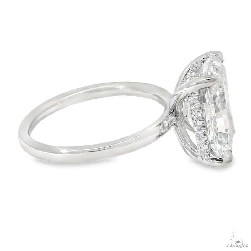 Solitaire Radiant Diamond Engagement Ring (L) 70117 - Image 4