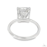 Solitaire Radiant Diamond Engagement Ring (L) 70117 - Image 6