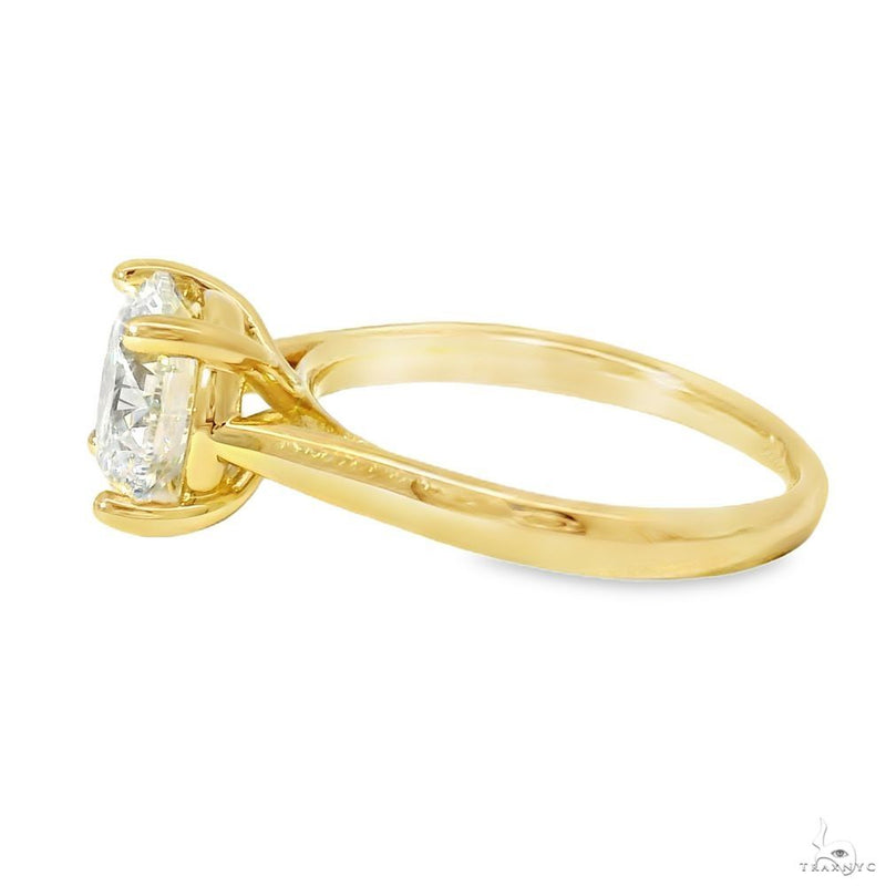 Solitaire Round Brilliant Diamond Engagement Ring 70118 - Image 12