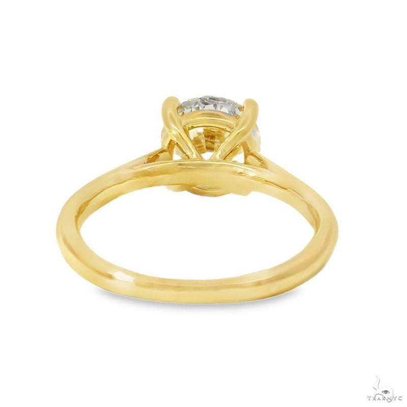 Solitaire Round Brilliant Diamond Engagement Ring 70118 - Image 13