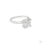 Solitaire Round Brilliant Diamond Engagement Ring 70118 - Image 6