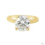 Solitaire Round Brilliant Diamond Engagement Ring 70118 - Image 8