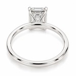 Solitaire Emerald Lab-Grown Diamond Engagement Ring 70114