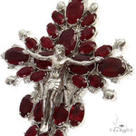 Sovereign's Halo Ruby Cross pendant  Mini 69508 - Image 3