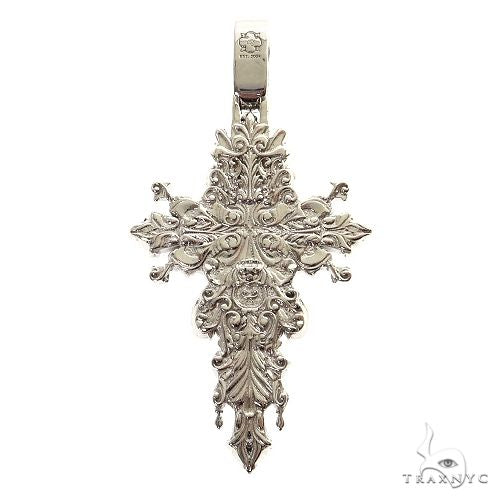 Sovereign's Halo Ruby Cross pendant  Mini 69508 - Image 4