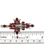 Sovereign's Halo Ruby Cross pendant  Mini 69508 - Image 6