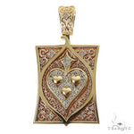 Spade Card Diamond Pendant 68699 - Image 1
