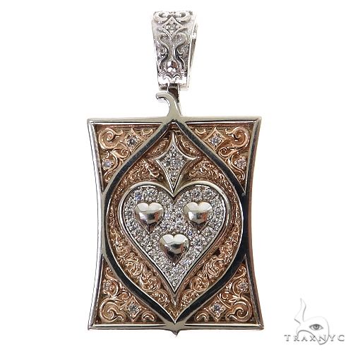 Spade Card Diamond Pendant 68700 - Image 1