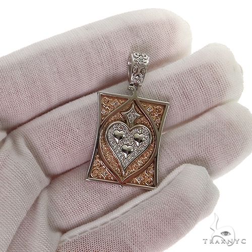 Spade Card Diamond Pendant 68700 - Image 7