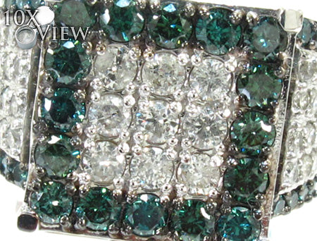 Sparkling Iced Diamond Ring 26840 - Image 3