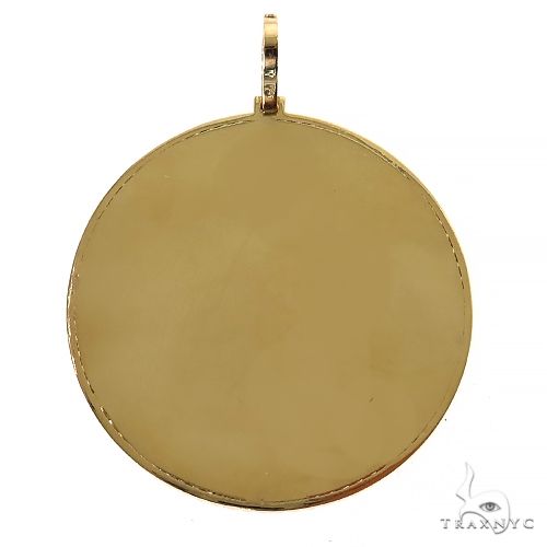 14K Gold Sparkling Memories 2 Row Diamond Photo Pendant, photo 3 of 6
